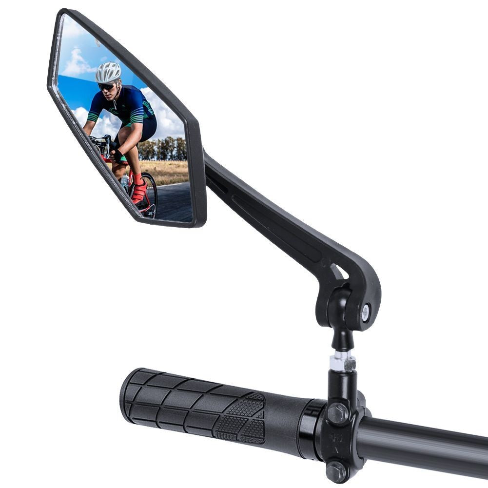 2X Bicycle Handlebar Wing Rear View Mirror Mobility Scooter Mountain Bike MTB