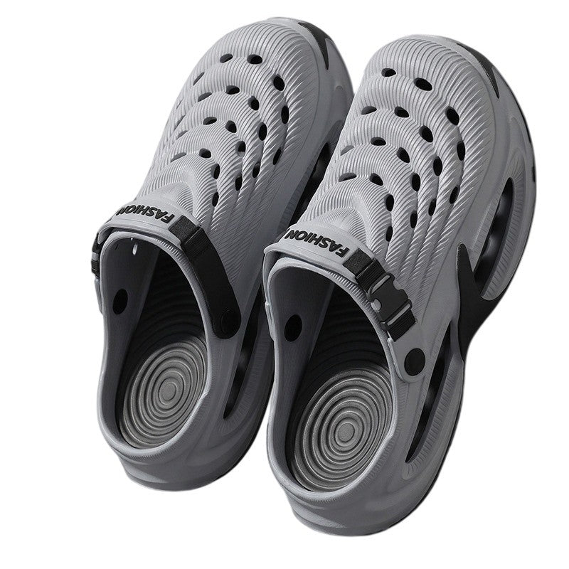 Fashion Hollow Out Thick Bottom Sports Sandals Mens EVA Soft Sole Summer Sandals