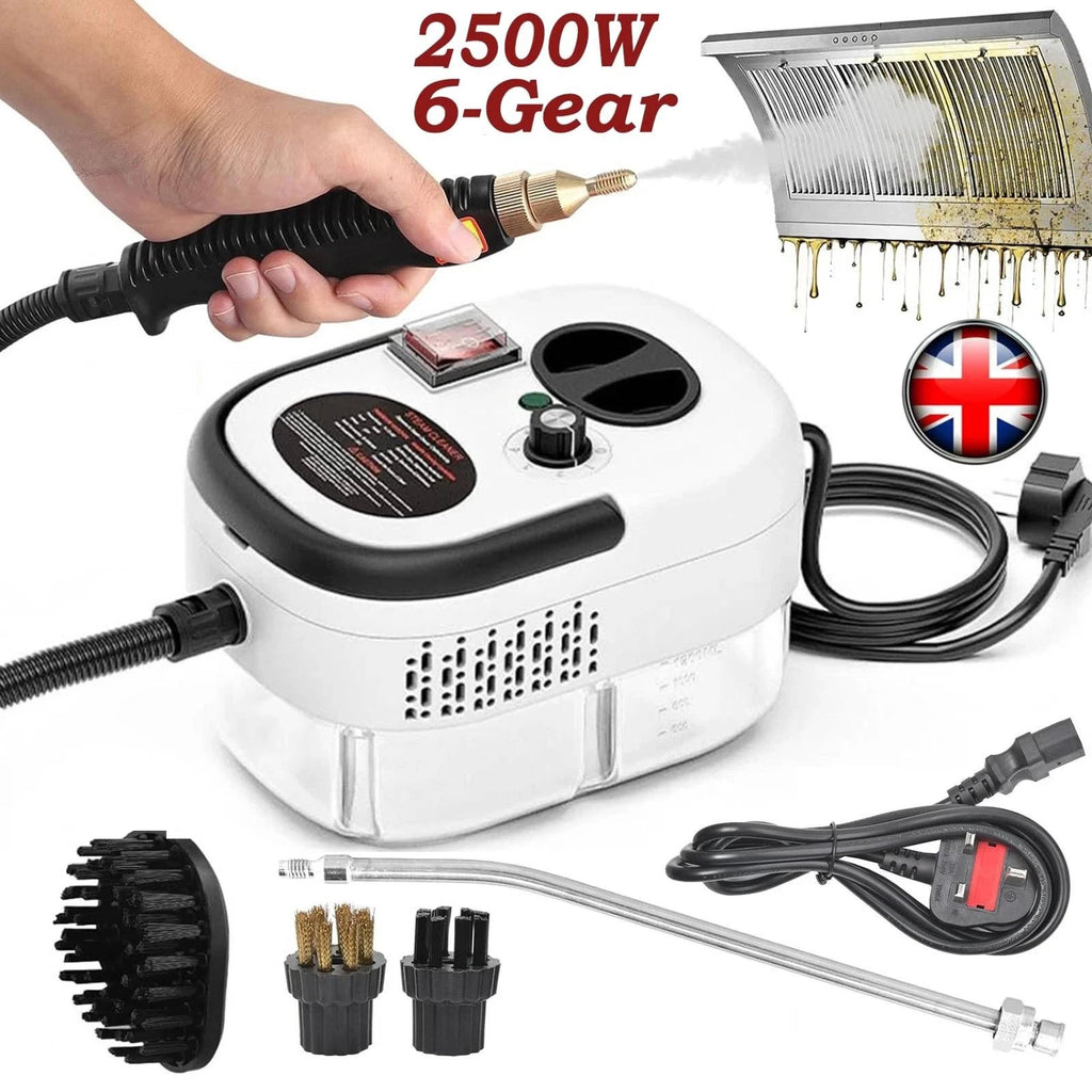 High Pressure Steam Cleaner Portable 2500W Cleaning Steamer Machine for Home Car