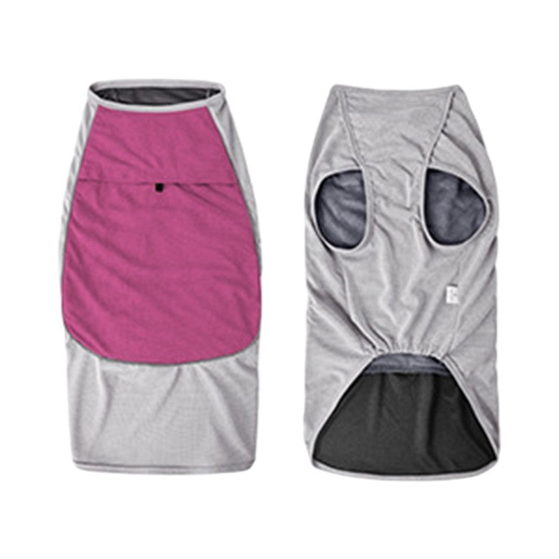 Dog Cooling Vest with Ice Pack Pocket Mesh Summer Pet Cooler Jacket for Pet Dogs