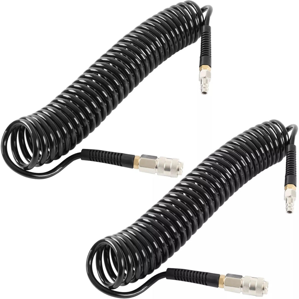 Air Compressor Tool Hose, OD8 X Id5Mm PU Spring Tube Air Pressure Hose Spiral