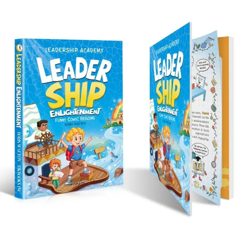 Leadership Enlightenment Comic Book for Kids English Communication & Leadership