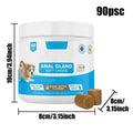 GLANDEX ANAL GLAND Support Chews For All Dogs 90 Soft Chews Peanut Butter Flavor