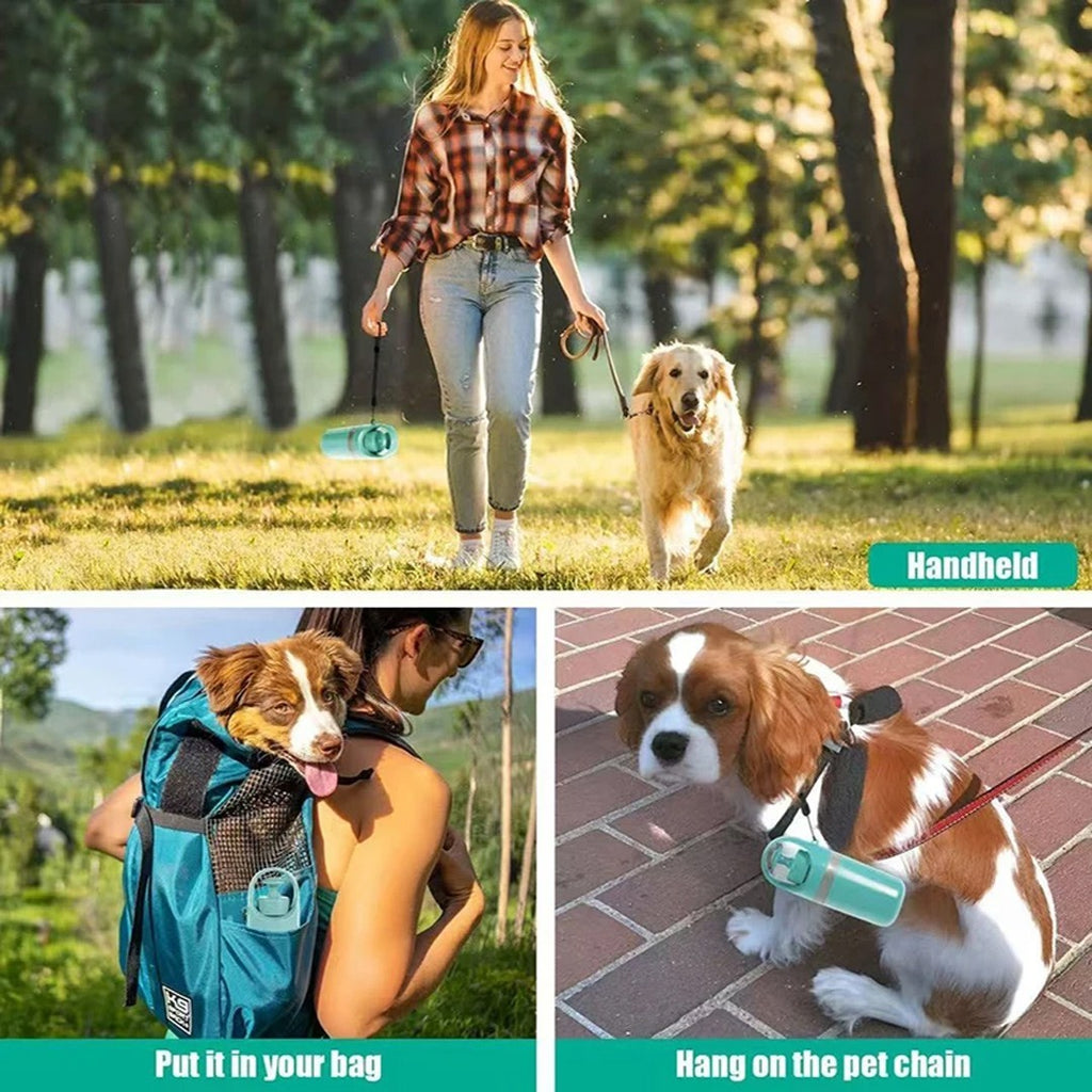 Portable Pooper Scooper with Bag No-Touch Lightweight Claw Poop Picker Catcher