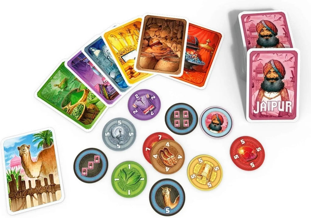 Jaipur 2nd Edition | Jaipur Board Game | Strategic Trading Card Game