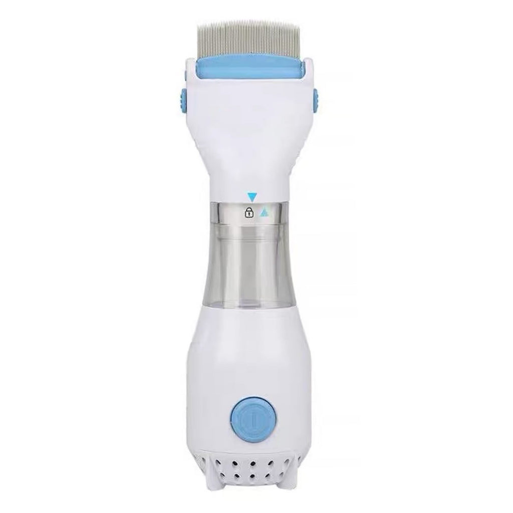 Electric Lice Removal Device Stainless Steel Electric Head Lice Comb For Hair Bl