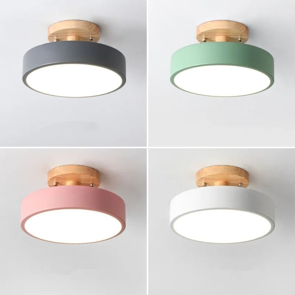 Modern LED Ceiling Light Ceiling Chandelier Entrance Hallway Round Pendant Lamp