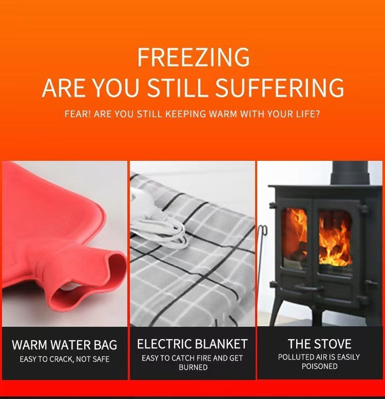 Easylife GoHeater Duo Plug-In Electric Heater & Night-Light | Remote Timer UK