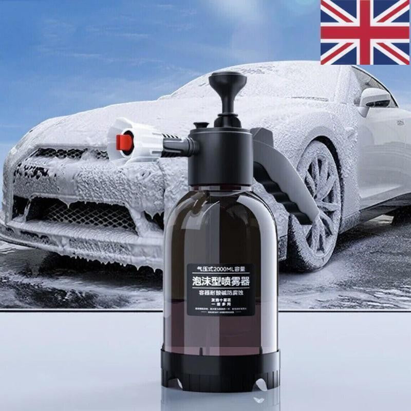2L Car Wash Foam Sprayer Hand Held Pump Wash Spray Bottle Snow Foam Detailing