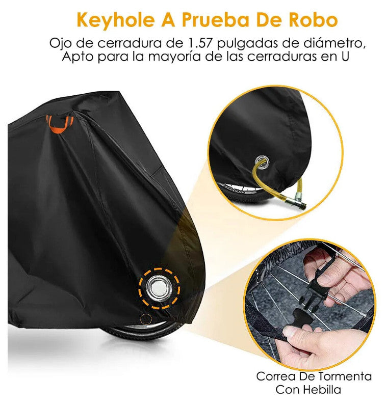 Waterproof Mountain Bike Bicycle Cover Heavy Duty Outdoor Protector 200*70*110cm
