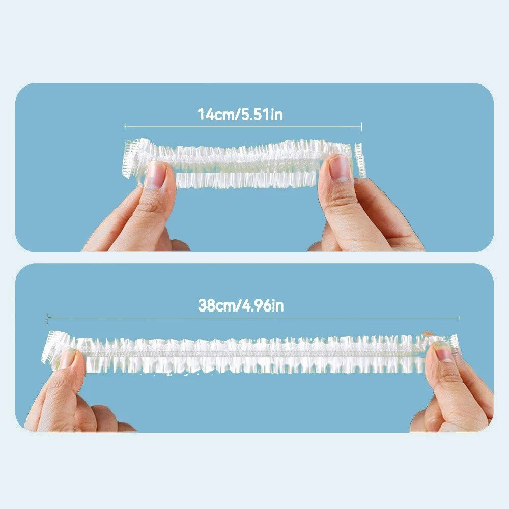 100pcs Disposable Food Storage Cover Bags Bowl Elastic Plate Fresh Keeping Bag