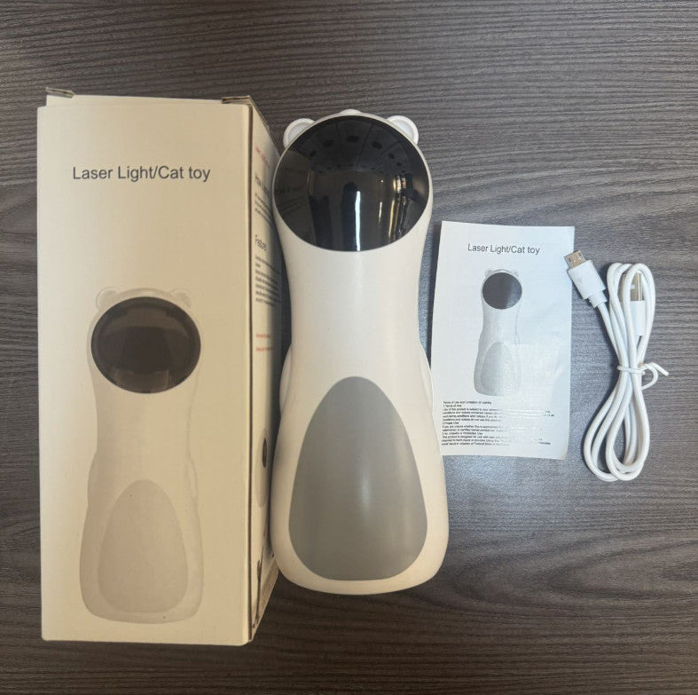Automatic Cat Toys Interactive Smart Teasing Pet LED Laser Indoor Cat Toy HOT UK