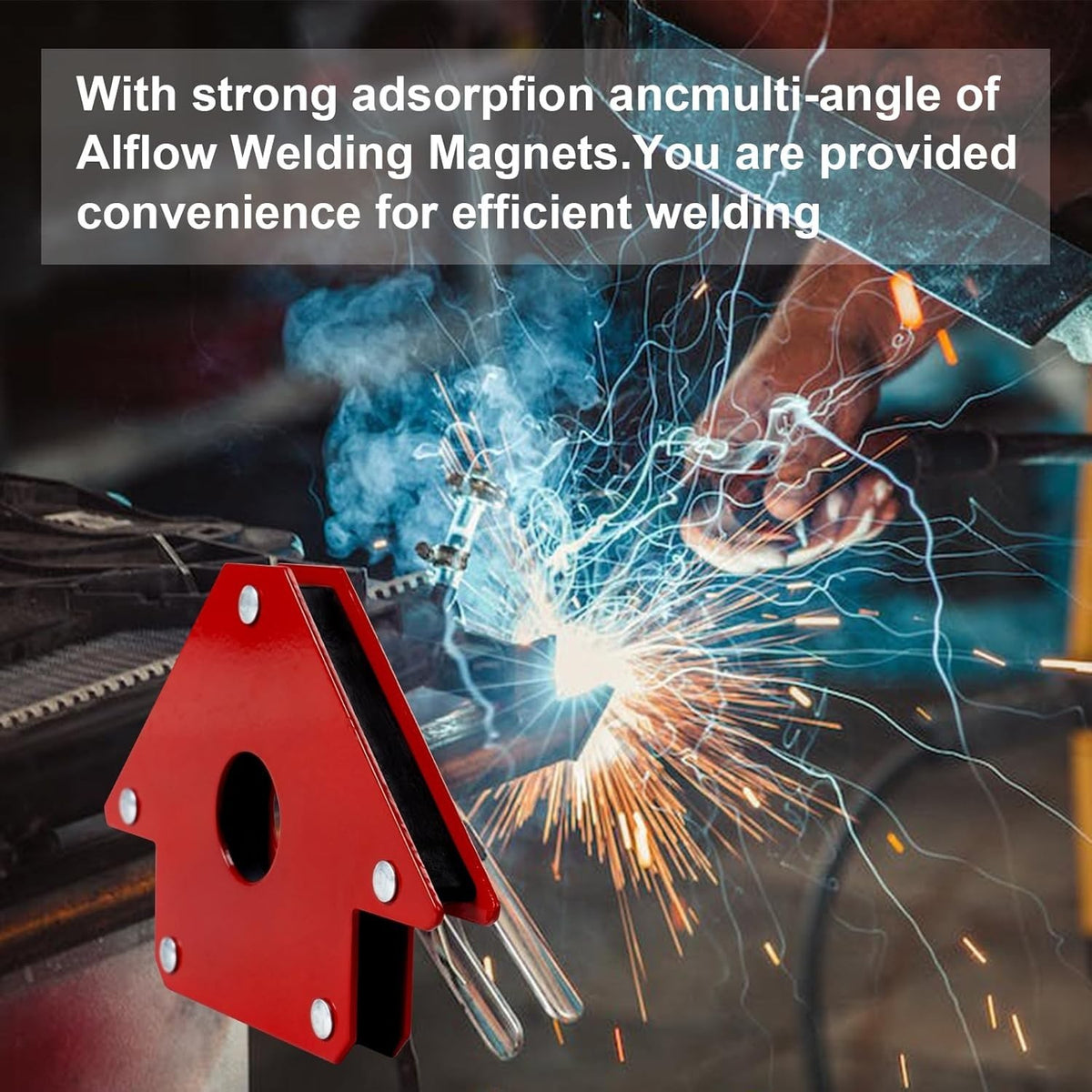 4x Welding Magnet Magnetic Welder Holder Arrow Welding Clamp 45° 90° 135° 25lb
