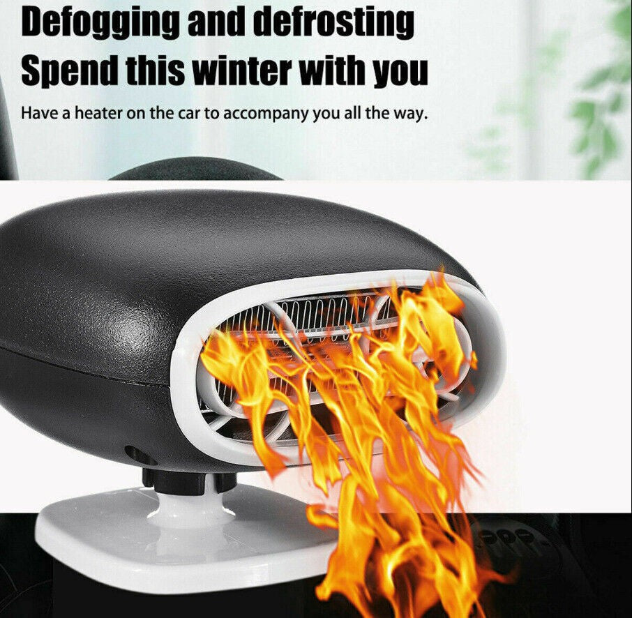 Car Auto Cigarette Lighter Heater Cooling Fan Defroster Demister 12V 150W 2in1