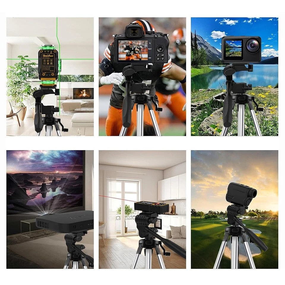 1.5M Aluminum Laser Level Tripod Adjustable Height Stand w/ Bag for laser Level