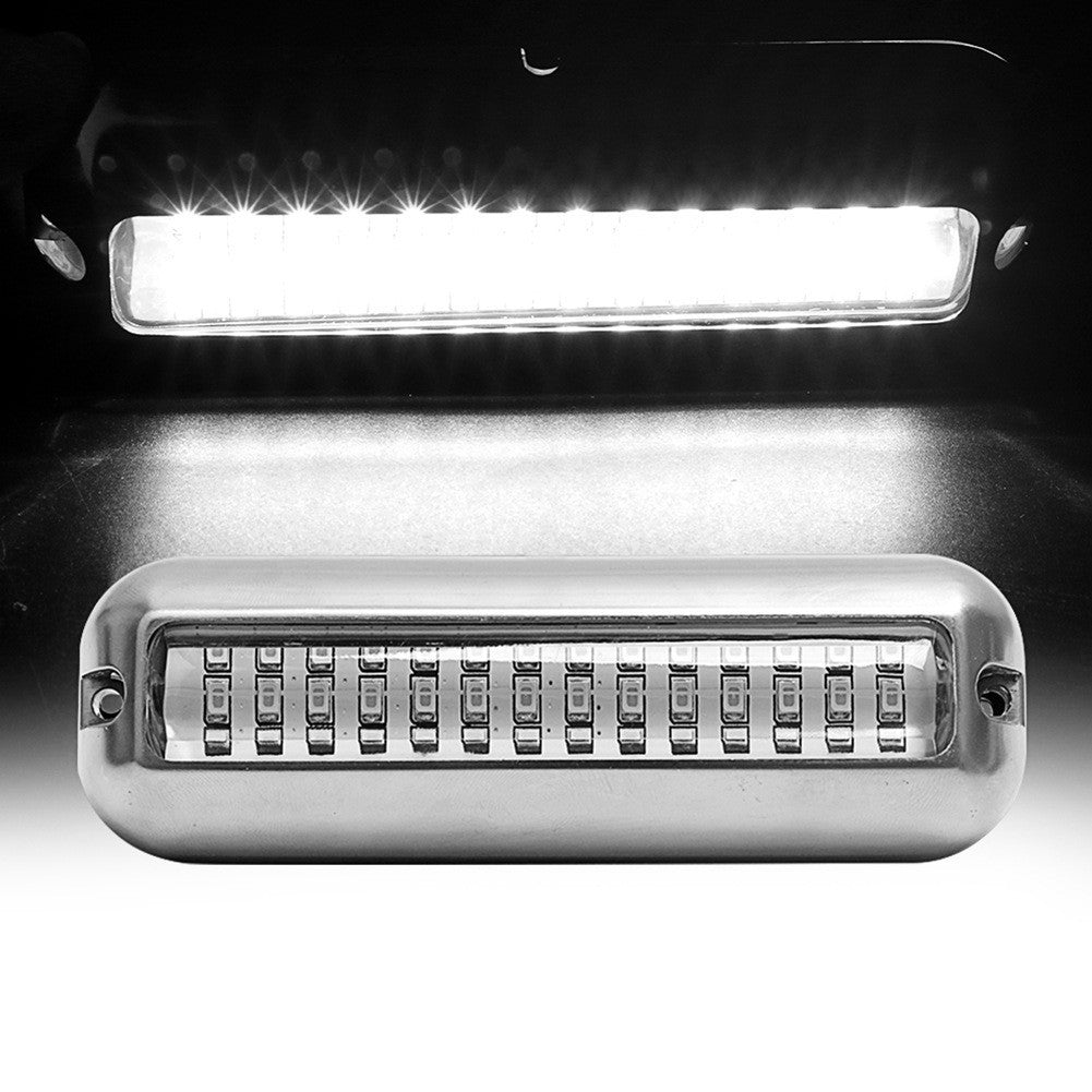 80W Underwater Boat Transom Light 42 LED Lamp Marine Boat For Yacht Taillight