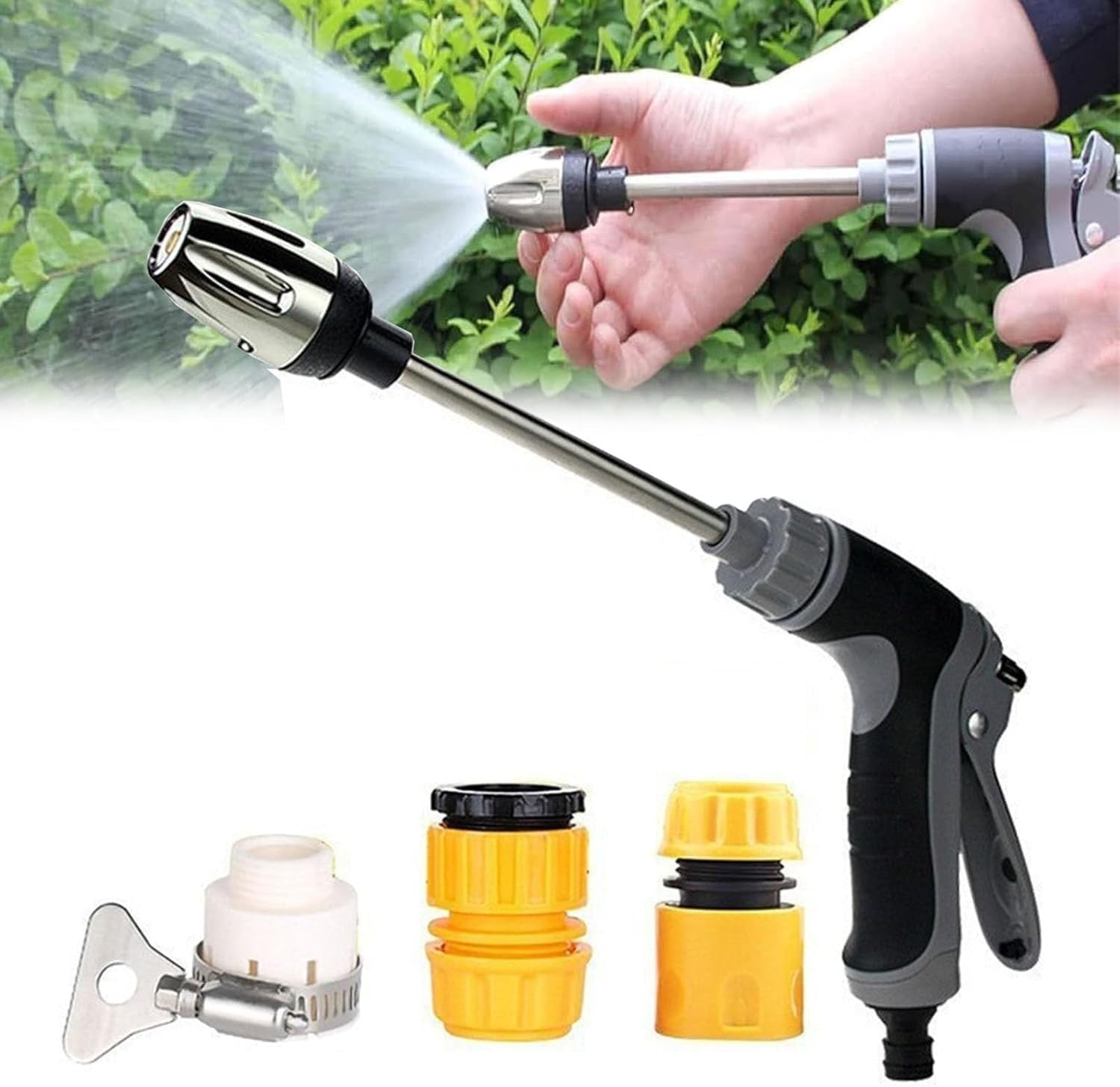 NEW Car Garden High Pressure Washer Jet Water Wash Cleaner Gun UK