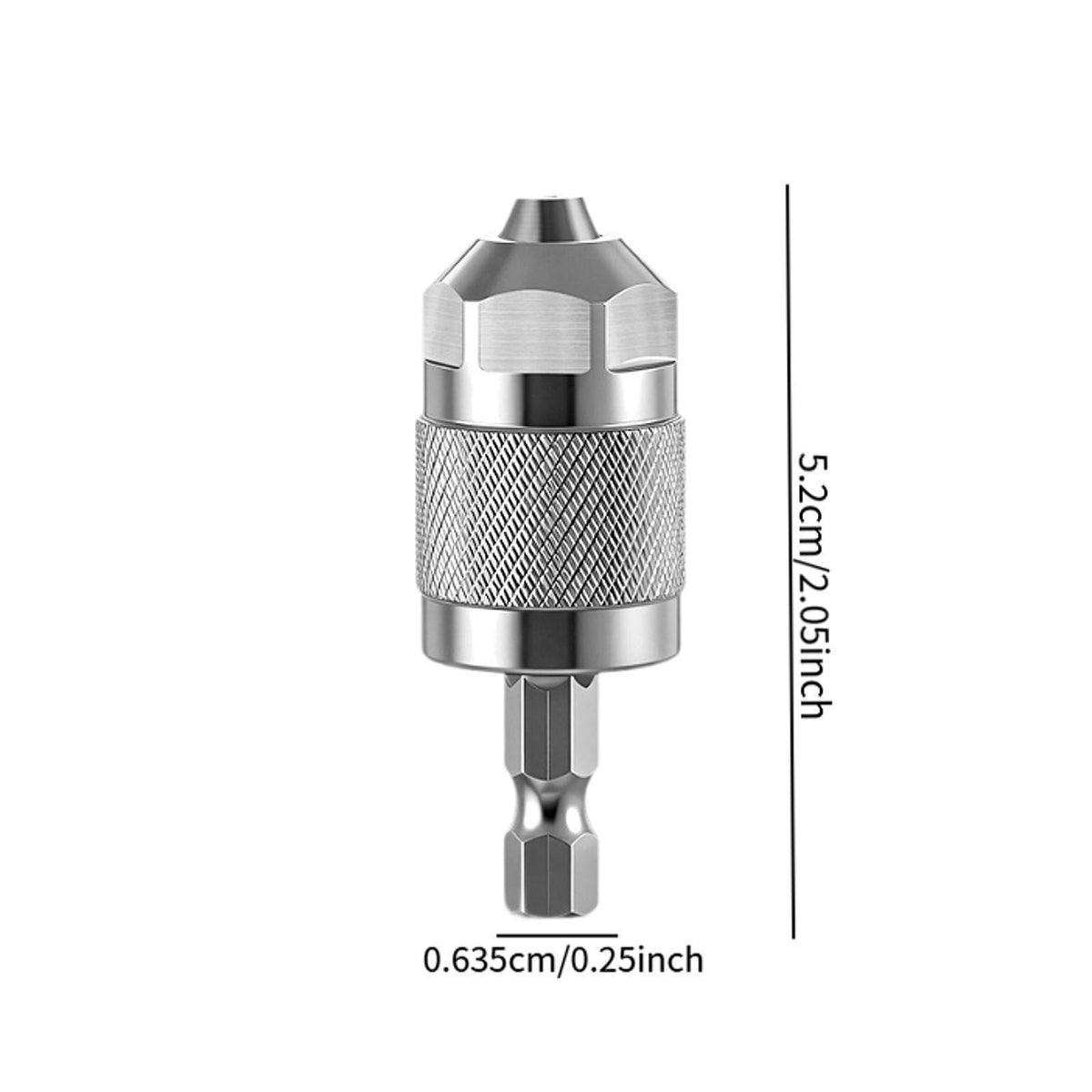 High Torque Keyless Chuck - for Impact Driver, Cordless Drill, Versatile Use