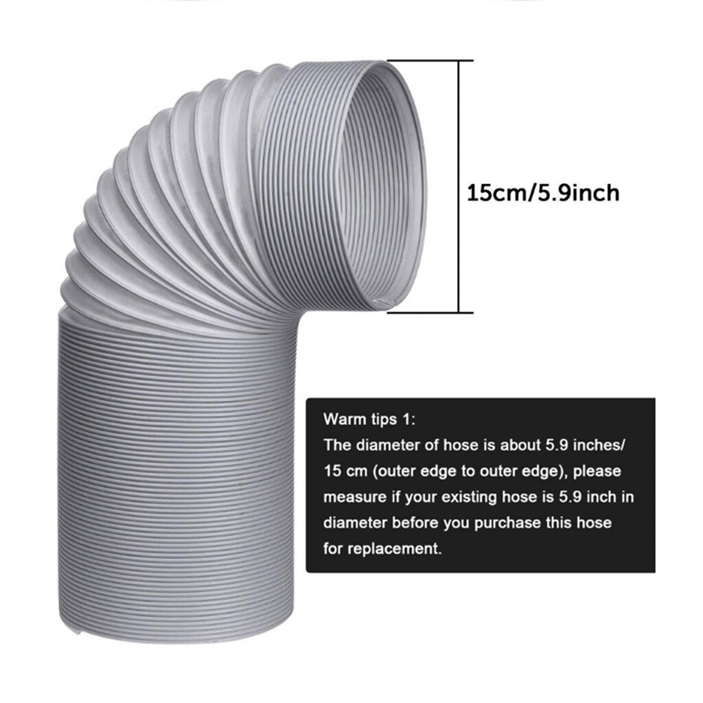 Flexible Telescopic Air Conditioner Exhaust Hose Mobile Air Conditioning 2M/3M
