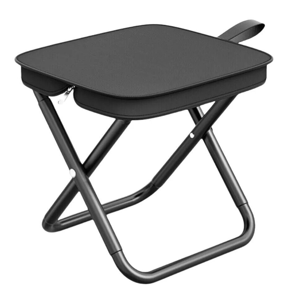 FOLDING STOOL Camping Chair Seat Portable Mini Stool Outdoor Picnic Fishing BBQ
