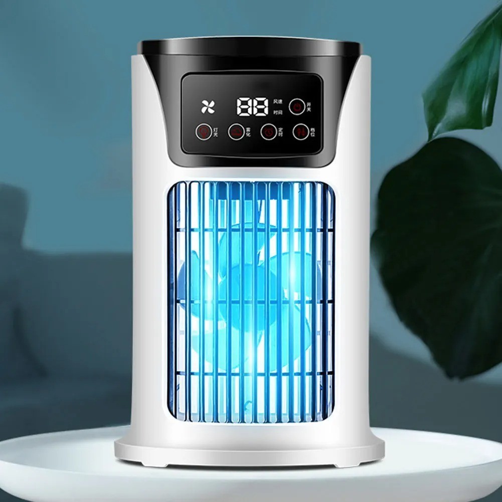 2026 Updated Portable Cooler Conditioning Fan Unit Chiller Purifier Desk Bedroom