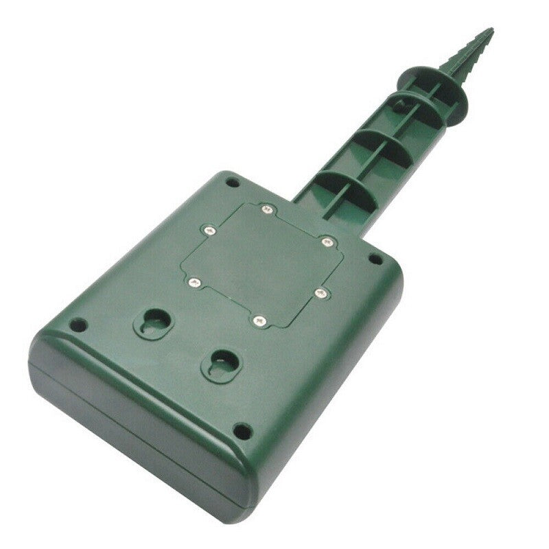 4x Battery Ultrasonic Garden Deterrent Repeller Animal Bird Cat Scarer Pest Dog