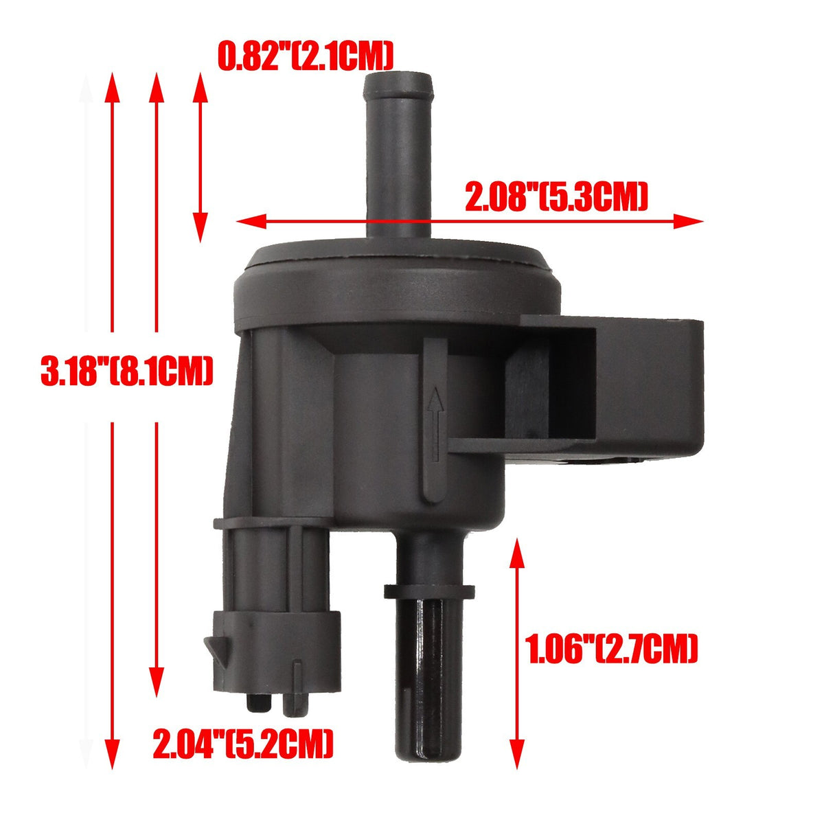 FOR VAUXHALL CORSA E/D PETROL EVAPORATION CONTROL PURGE SOLENOID VALVE 55566514