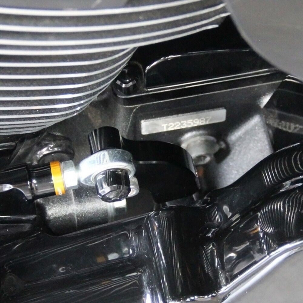 Black Gear Shift Neutral Assist Bracket For Harley M8 Touring Softail Electra
