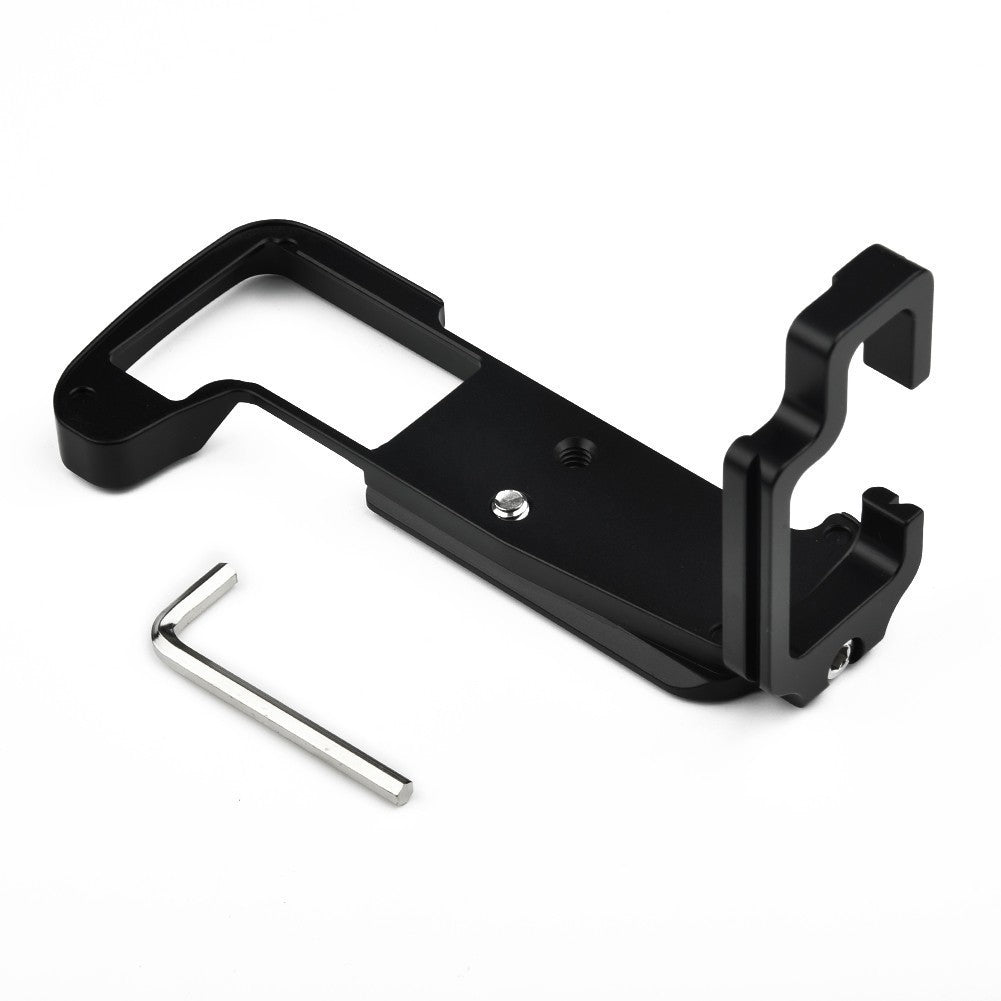Quick Release L-Bracket Mount Camera Grip For Olympus OM-D (E-M1 Mark II) Black