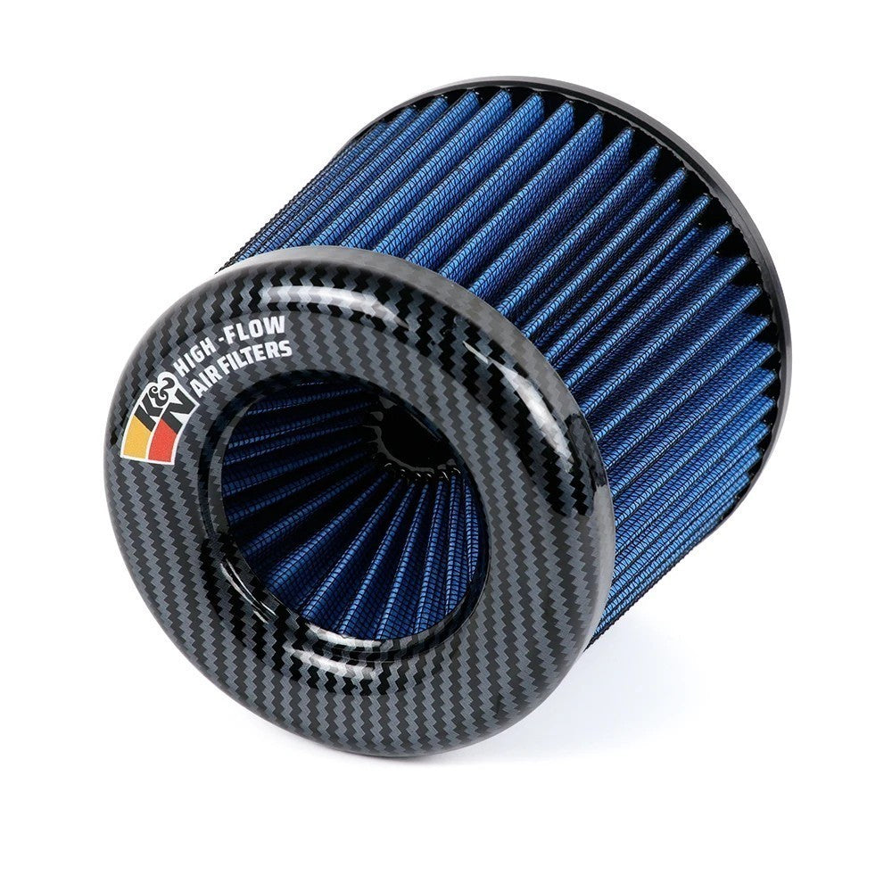 BLUE K&N 3inch 76mm Super Power Air Filter High Flow Performance Intake Cleaner