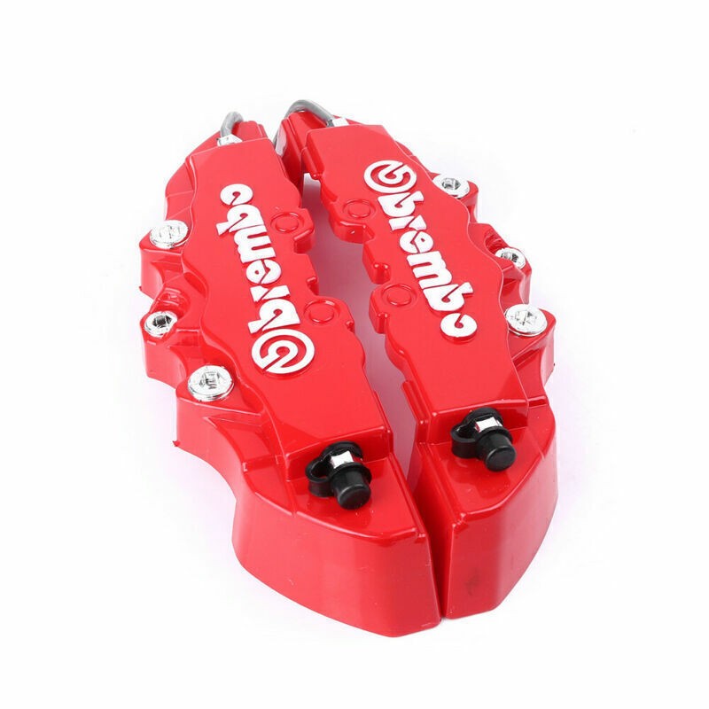4PCS Universal 3D Brake Caliper Covers Front Rear Disc Brake Styling Kit