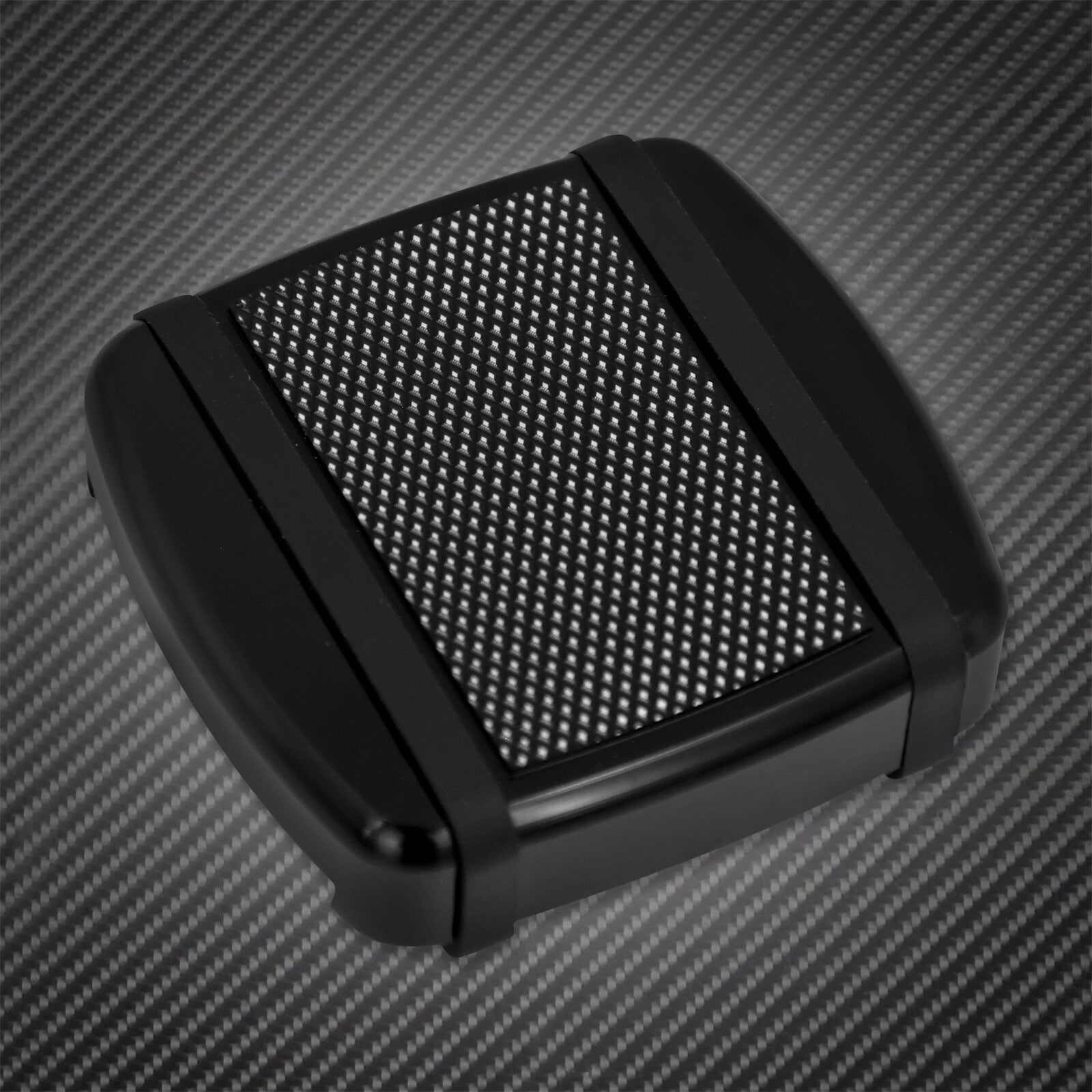 Black Non-Slip Brake Pedal Pad Cover Fit For Harley Softail FX 1984-2017 Dyna 17