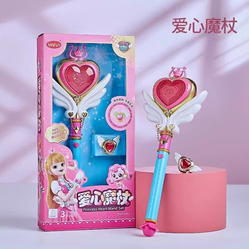 Catch! Teenieping Teenie Heart Wing Magic Game Princess Heart Wand Set Girl