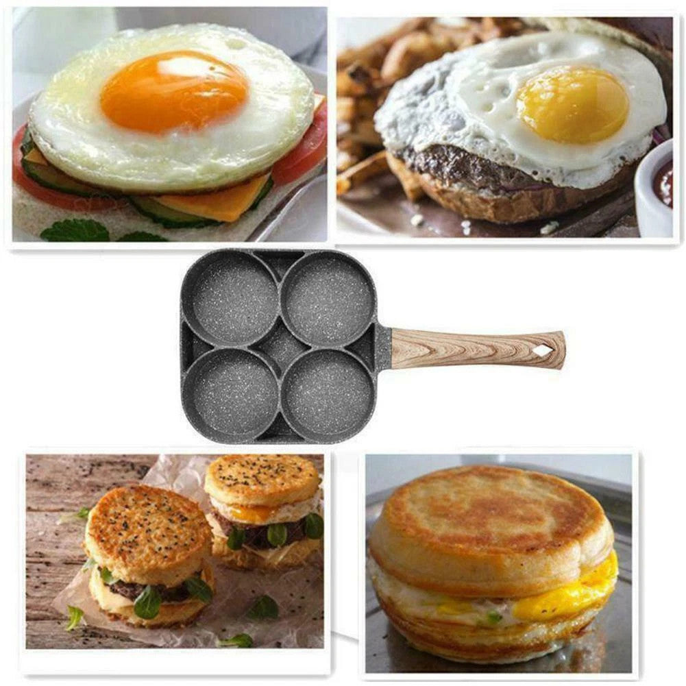 Pancake pan fried egg pan egg pan multi-hole pan frying pan