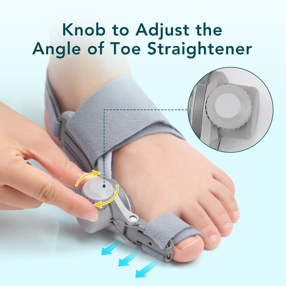 Hallux Valgus Pain Relief Support Big Toe Bunion Straightener Splint Corrector