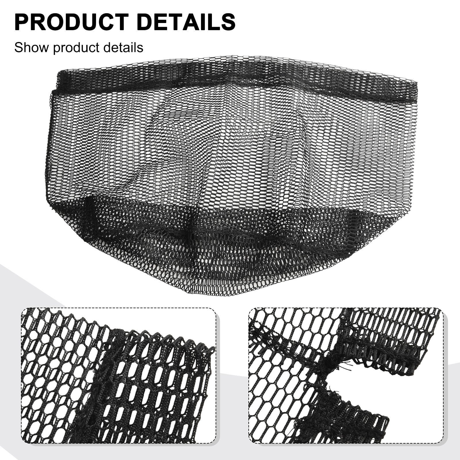 Heavy Duty Fishing Landing Net Replacement Net for Saltwater and For Freshwater