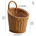 Wall Hanging Baskets with Handle Multipurpose for Vegetables