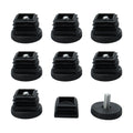 Leveling Feet 40 x 40mm Square Inserts Sofa Leg Adjustable Leveler 8 Sets.*
