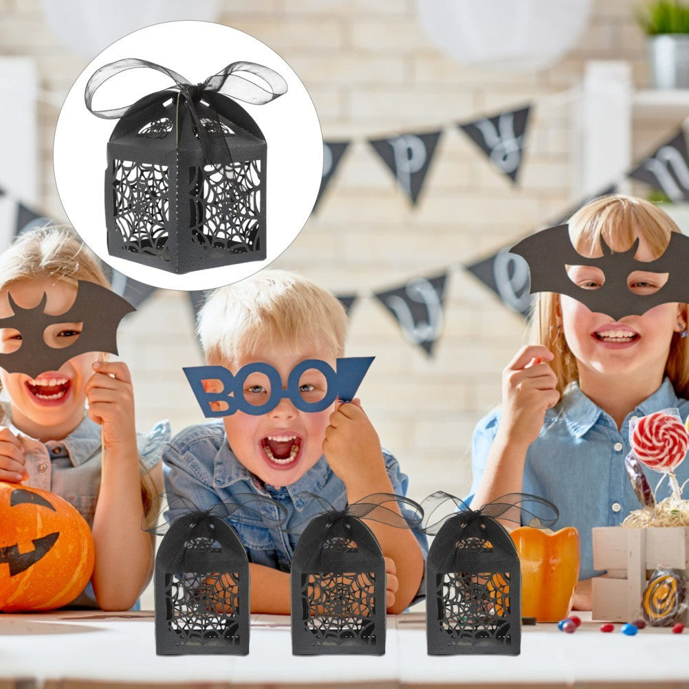 50 PCS Halloween Candy Box Party Favor Coffin Boxes for Treats Small