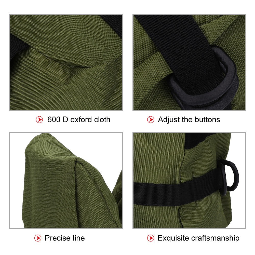 Front & Rear Shooting Sandbag Rest Set Rifle Bench Stand Hunting Accessory
