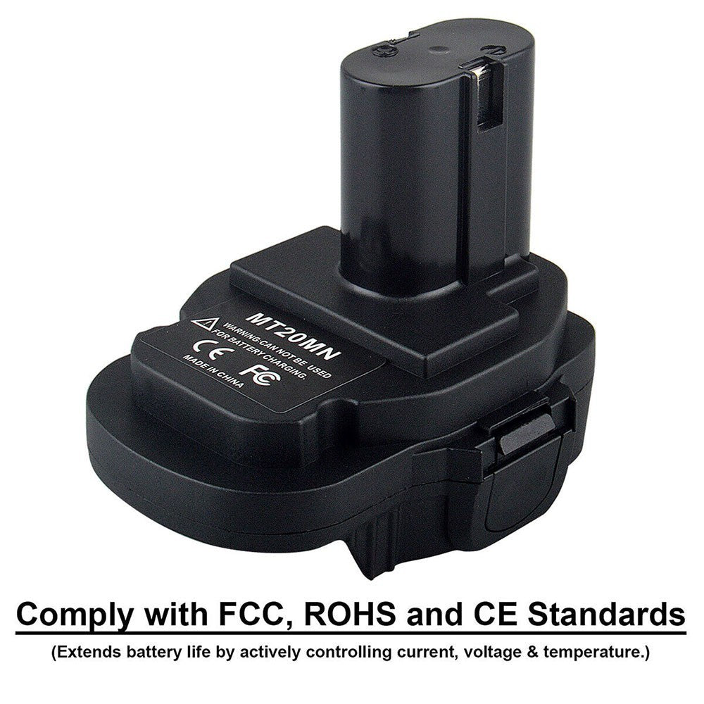 For Makita 18V/20V Li-Ion Battery Convert To Ni 18V Tool MT20MN Battery Adapter