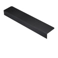 20 x 4" Stove Gap Covers, Metal Kitchen Refrigerator Gap No Drill, Black