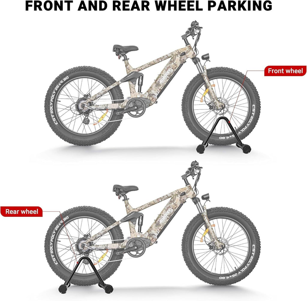Adjustable Bike Bicycle Parking Floor Rack Stand Cycle Storage Mount Holder