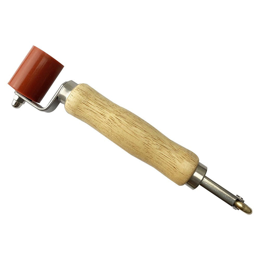 Silicone Seam Roller Red Brass Penny Combination 40mm EPDM Combi Roofing Tool UK