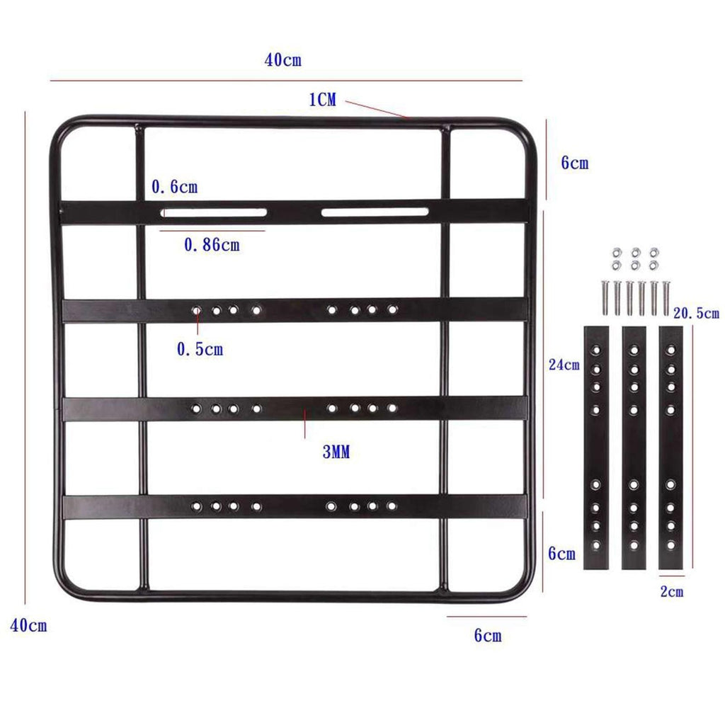 Bike Back Shelf Cargo Rack Durable Detachable Waterproof Bike Back Racks Bike