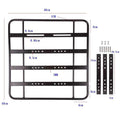 Bike Back Shelf Cargo Rack Durable Detachable Waterproof Bike Back Racks Bike