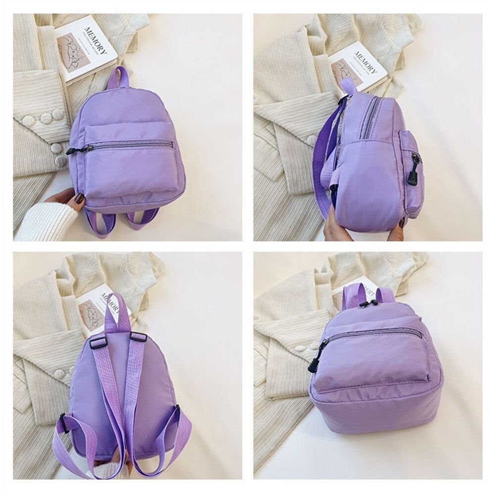 Ladies Mini Travel Backpack Waterproof Lightweight Casual Shoulder Rucksack Bag