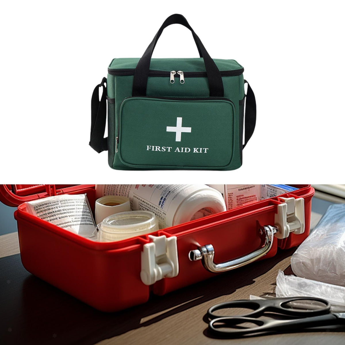 Empty Emergency Medical First Aid Bag For Travel Camping Hiking Outdoor Use
