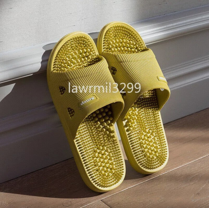 Anti-Slip Reflexology Sandals, Acupressure Foot Massage Therapy Slippers Unisex