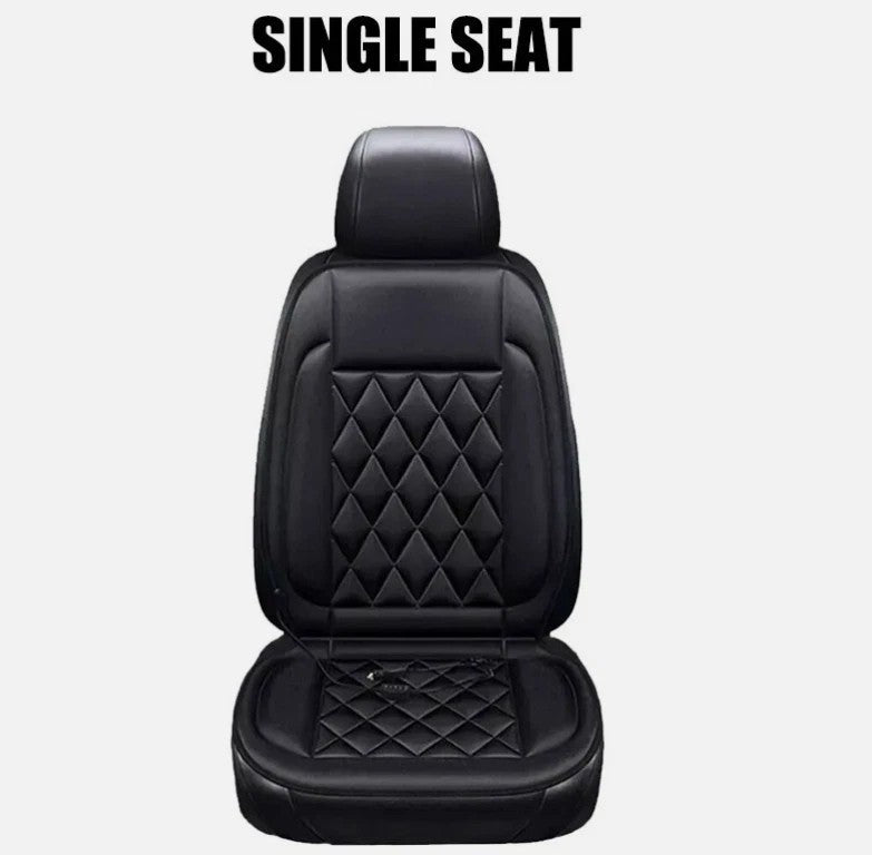 12V Car Seat Pad Cushion Cover Heating Heater Heated Cold Winter Warm Universal
